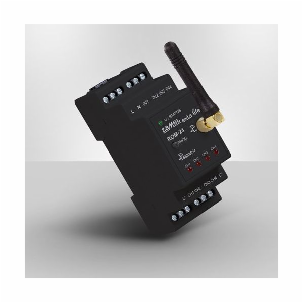 Zamel 4kanálový rádiový modulární přijímač ROM-24 (EXL100...