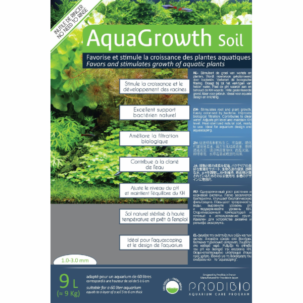 Prodibio AquaGrowth Soil 9 l + BacterKit Soil 6 ampér