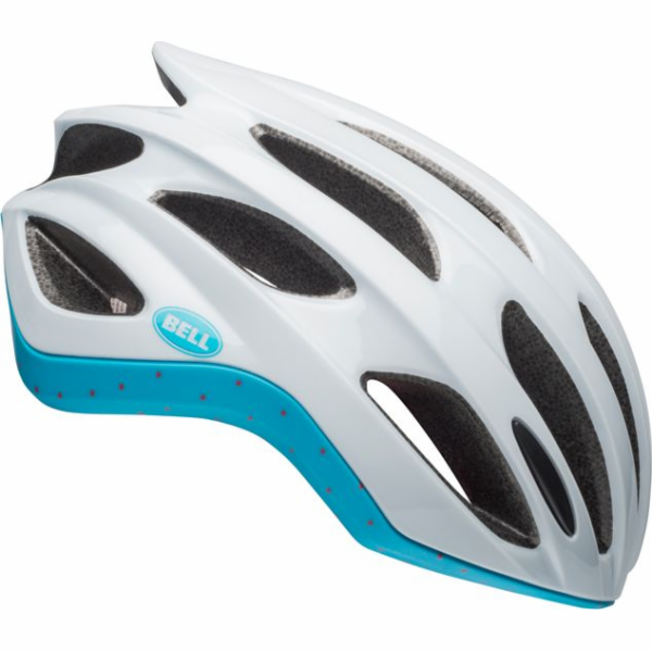 Bell Hell Formula Virago Matte Gloss White Blue Raspberry...