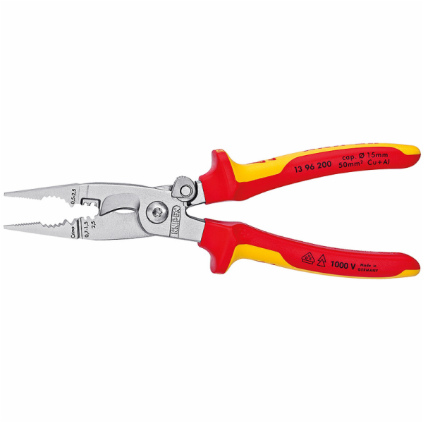 Knipex Kleště pro elektroinstalační práce 6v1 200mm 1000V...