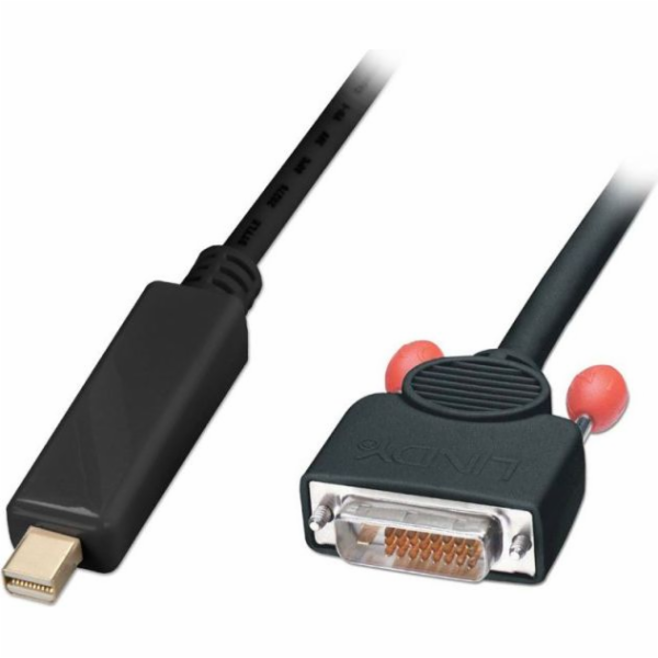 Lindy DisplayPort Mini – kabel DVI-D 3m černý (41697)