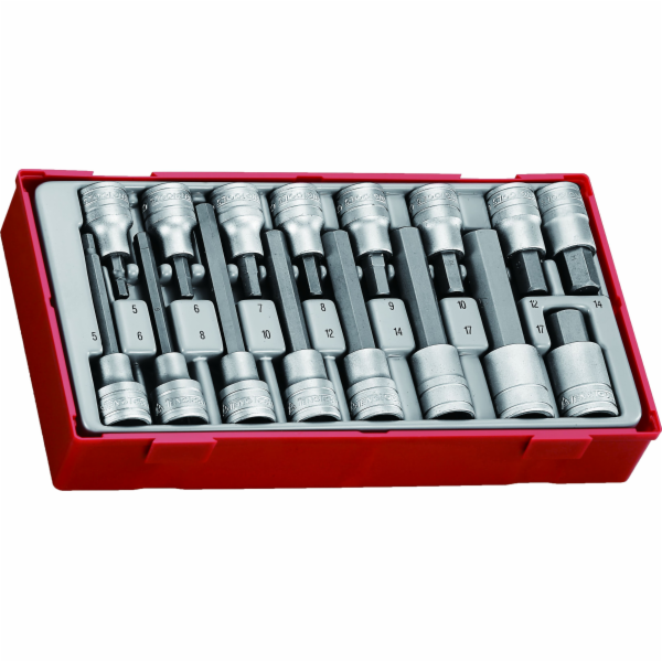 Teng Tools 16dílná sada náhradních bitů imbusového typu s...