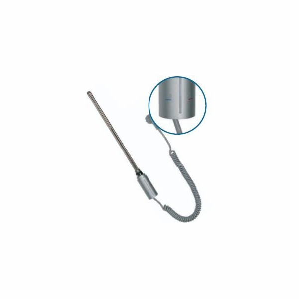 Instal-Projekt Electric Heater 300 W Silver (HOTS-03C3)