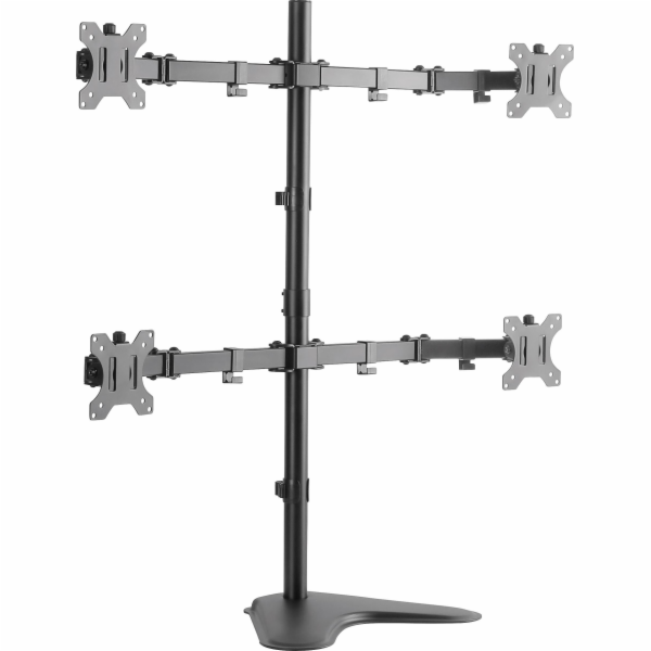 Stolní stojan LogiLink pro 4 monitory 13 - 32 (BP0046)
