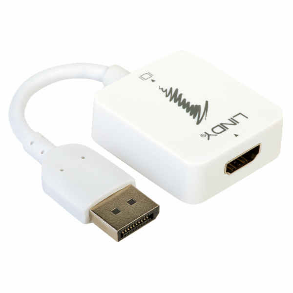 Lindy DisplayPort - HDMI AV adaptér bílý (38146)