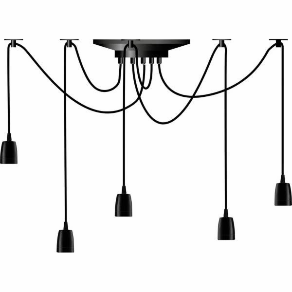 Segula Phoenix závěsná lampa 5x25W (50588)
