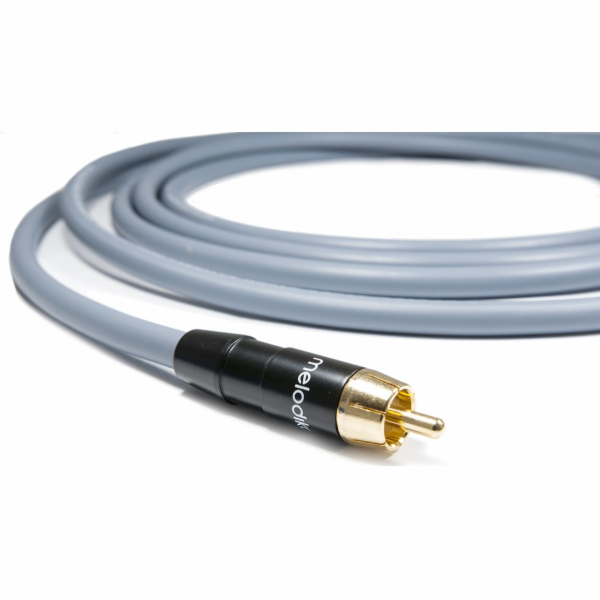 Melodika RCA (Cinch) - RCA (Cinch) kabel 9m šedý