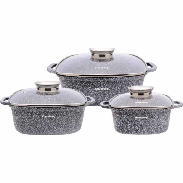 Klausberg Lumarko Klausberg KB-7534 Marbled Pots Set!
