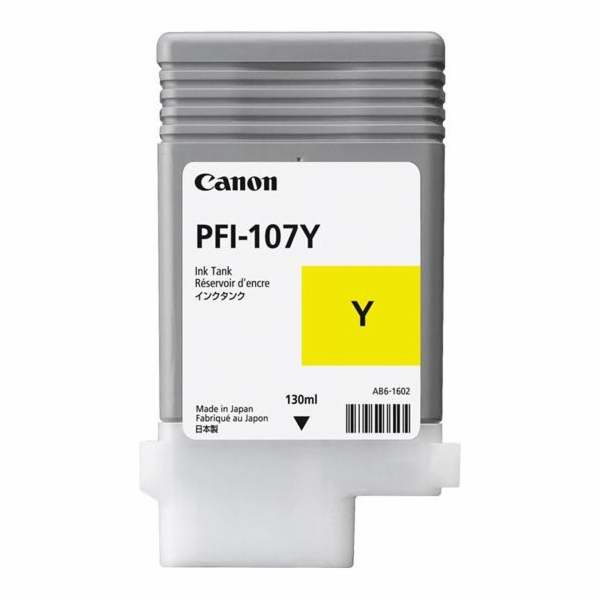 Inkoust Canon PFI107Y (žlutý)