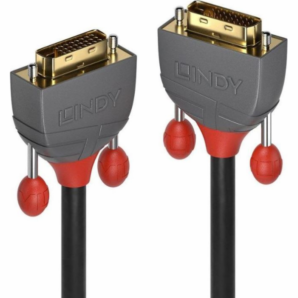 Kabel Lindy DVI-D Dual-Link, Anthra Line