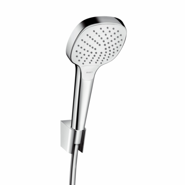 Hansgrohe Croma Select E bodová sprchová sada bílá (26425...