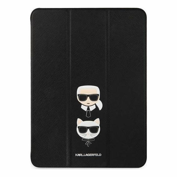 Karl Lagerfeld and Choupette Head Saffiano Pouzdro pro iP...