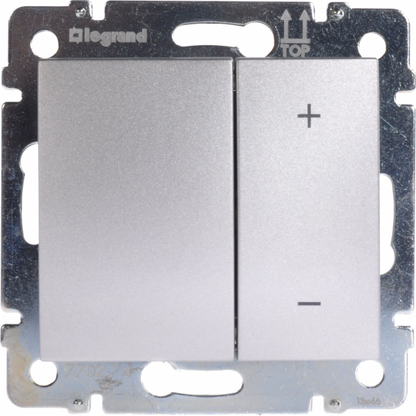Legrand Valena Tlačítkový stmívač 40-600W hliník (770274)
