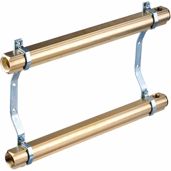 Perfexim Brass rozdělovač 10 okruhů bez vsuvek (30-100-10...