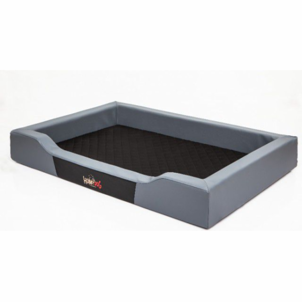 Postel Hobbydog Deluxe - Grafit a černá XXL
