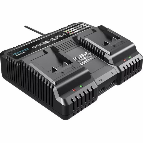 Dedra Dvojitá nabíječka 2x4,5A 18V