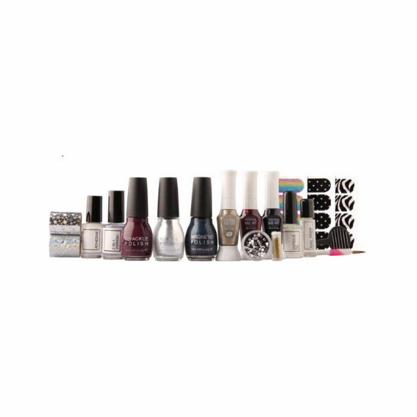 Rio Complete Nail Art Glits & Glamour sada péče o nehty (...