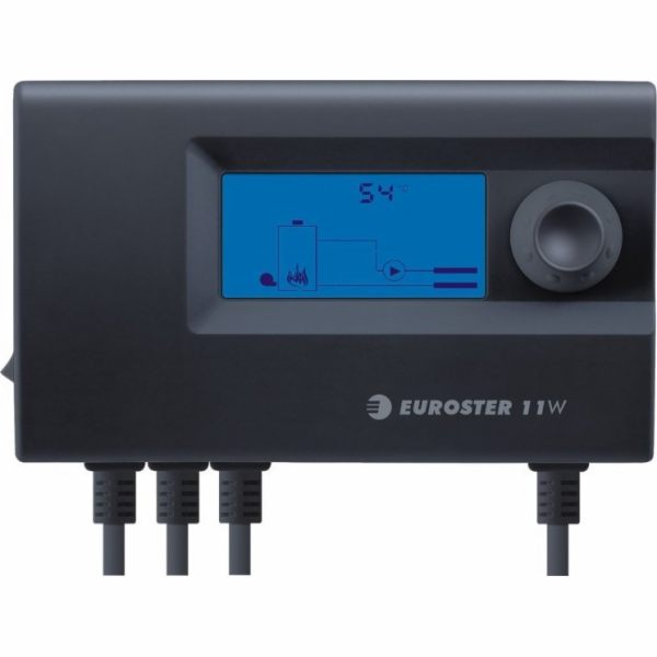 Euroster Pump ovladač E11W černý (CO čerpadlo a dmychadlo)
