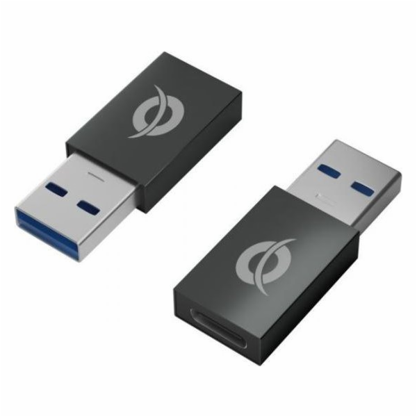 Concepttronic USB-C – USB adaptér černý (DONN10G)