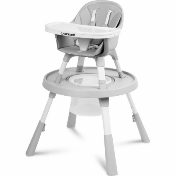 Jídelní židlička CARETERO 3v1 Velmo grey