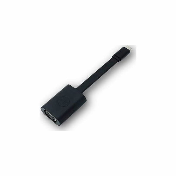 Dell USB-C – adaptér VGA černý (470-ADFQ)