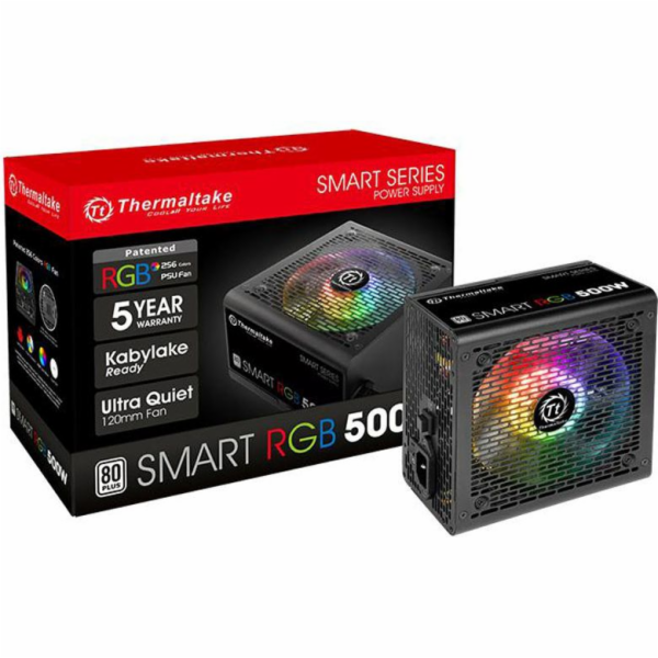 Thermaltake Smart RGB 500W napájecí zdroj (PS-SPR-0500NHS...