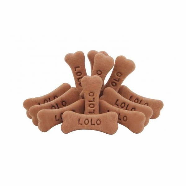 Lolo Pets Classic Dog Biscuits Bones M Chocolate 17kg