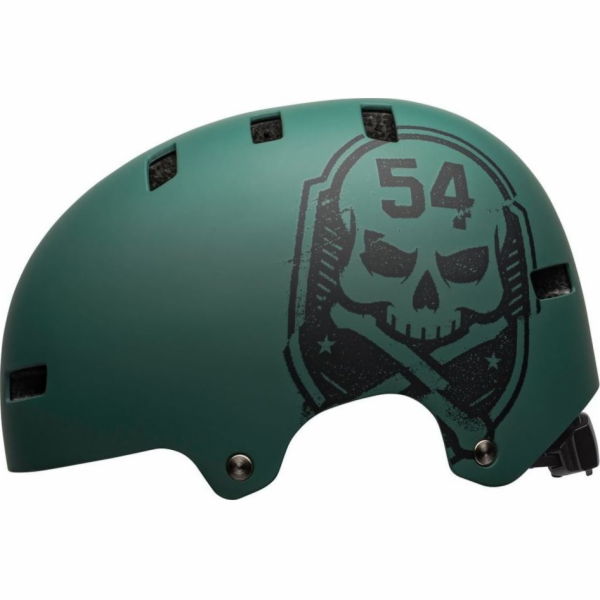 Bell Helma BMX Local Mate Green Black Skull L (59–61,5 cm)