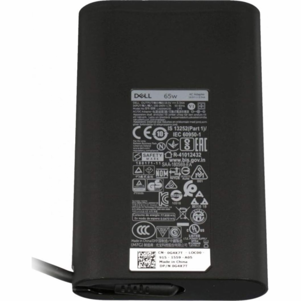 Napájení notebooku Dell 65 W, 5 mm, 3,3 A, 19,5 V (G4X7T)