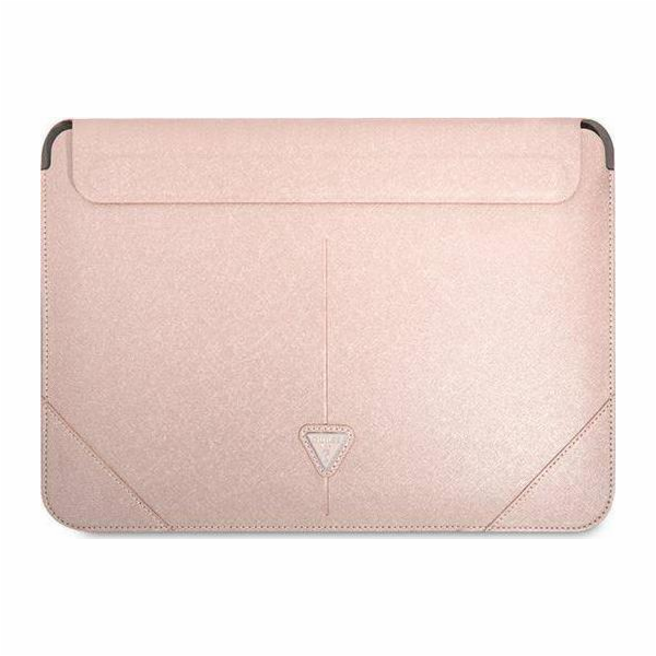 Guess Saffiano Triangle Metal Logo pouzdro na počítač 16"...