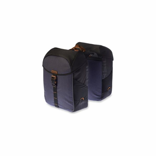Basil Double Tourist Pancake Miles Double Bag 32L, pruhov...