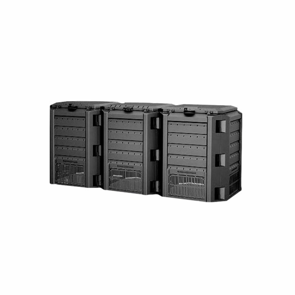 Kompostér Prosperplast Modul CompoGreen 1200L černý (IKSM...