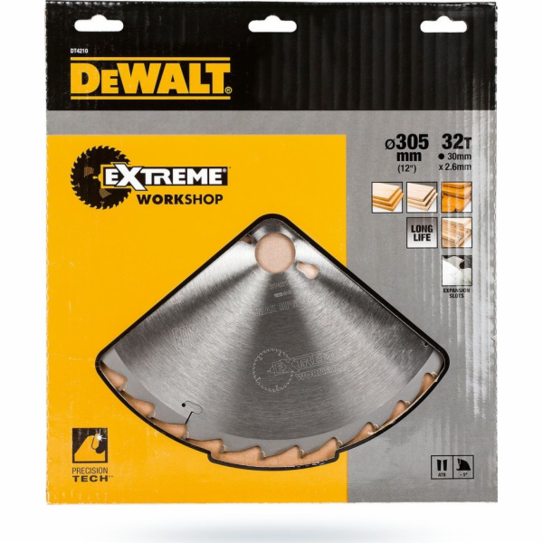 Pilový kotouč Dewalt 305x30x2,6mm 36z (DT4210-QZ)