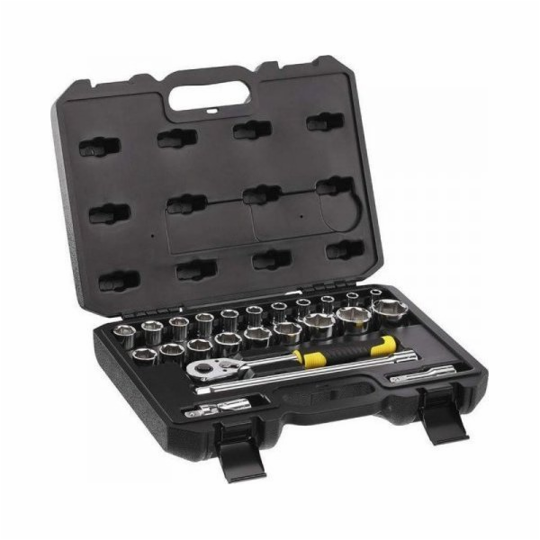 Stanley Socket set 1/2 24 ks + topení + příslušenství, 94...