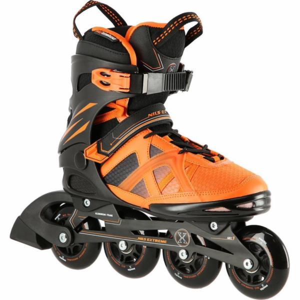 Rollers Nils Extreme Skals Nils Extreme NA14112 Black-Ora...