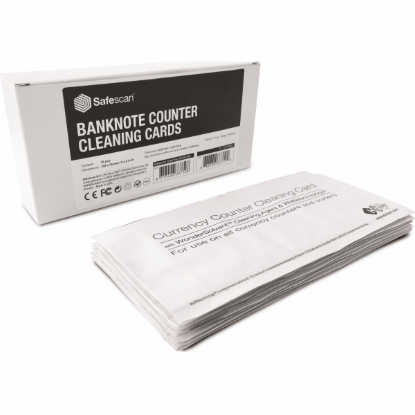 SafesCan Safescan Cleaning Cards pro pult (15 ks)