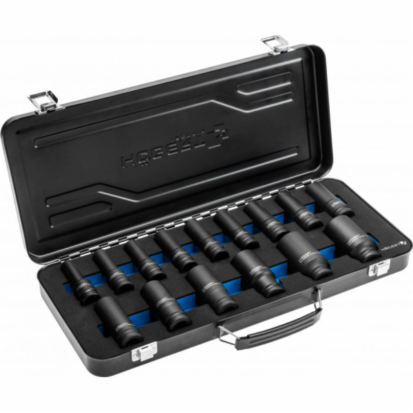 Högert Technik Sada nástrčných nástavců 1/2 15 ks. (HT4R049)
