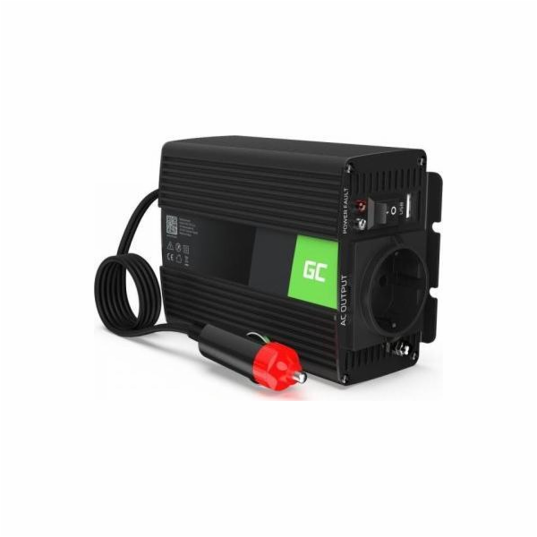 Green Cell měnič Měnič napětí 12V 150W/300W Čistá sinusovka