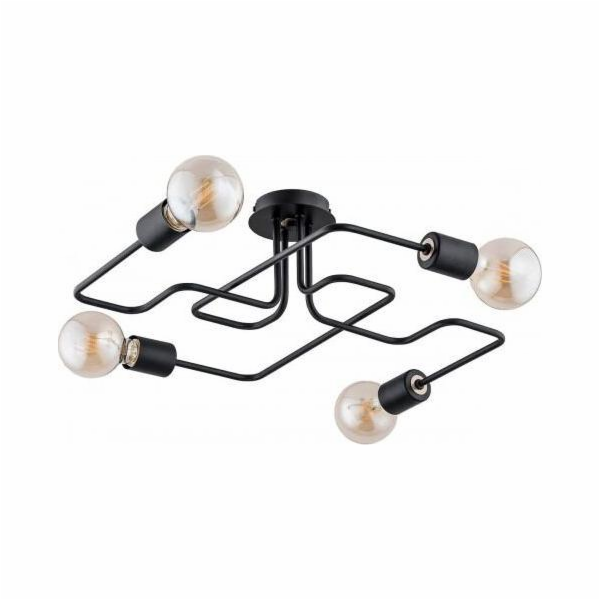 Stropní svítidlo Alfa Ceiling Lamp Hook 4 Spots Black 24744