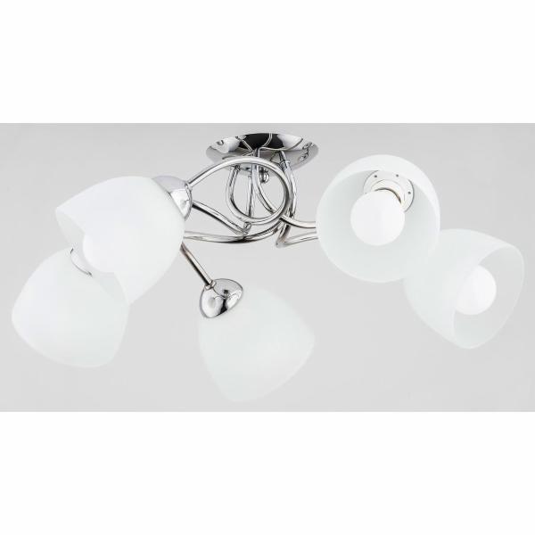 Alpha Sila zavěšená lampa 5-bodová stropní lampa 27505 alfa