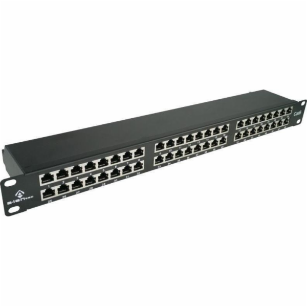 Alantec Patch panel 19 1U 48x RJ45 kat. 6 STP (PK050)