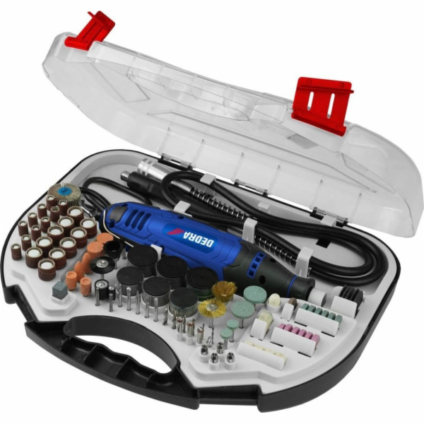 Bruska Dedra Mini bruska 135W - sada s příslušenstvím 215...