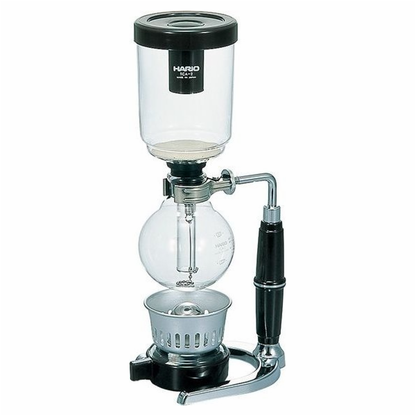 Kávovar s filtrem Hario Siphon Technica Černá a stříbrná