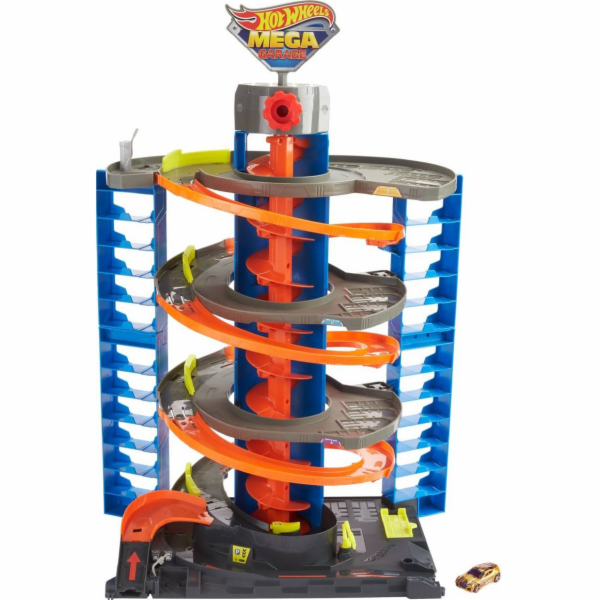 Hot Wheels City GTT95 Vylepšená mega garáž