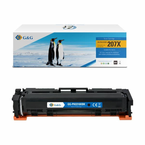 Výměna černého toneru G&G 207X (NT-PH2210XBK)