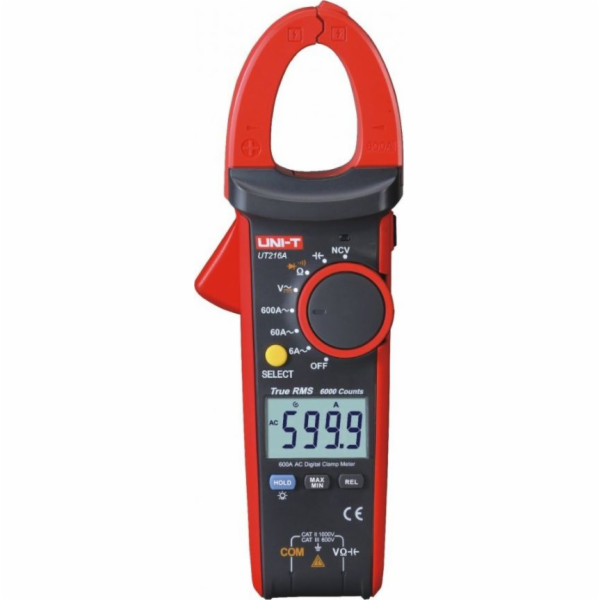 Klešťový měřič Uni-T 600 A TrueRMS model UT216A