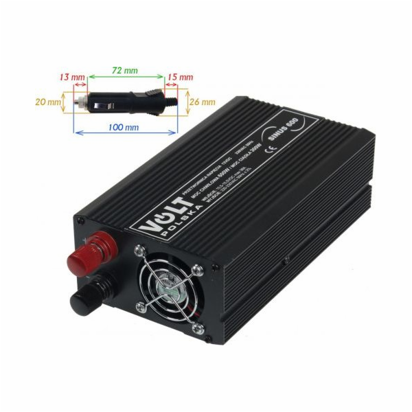 Volt Sinus 12V/230V 300/600W Converter
