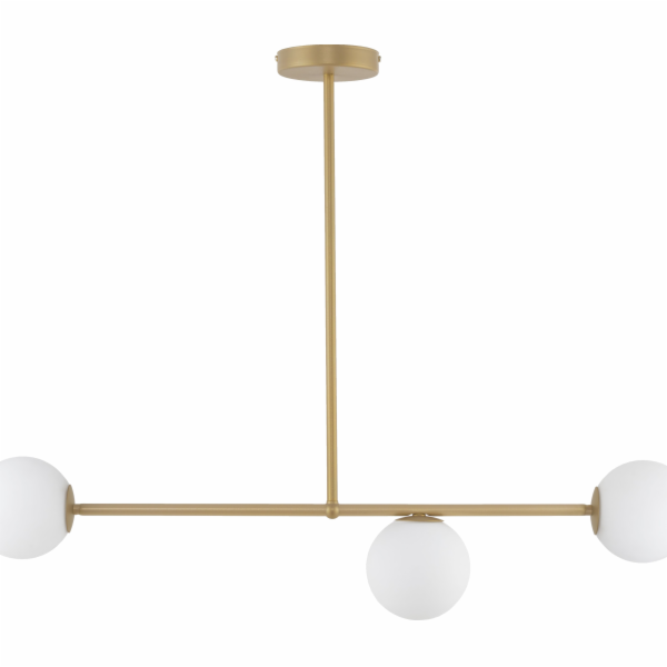 Závěsná lampa Sigma Moderní závěsná LED lampa Ready gold ...