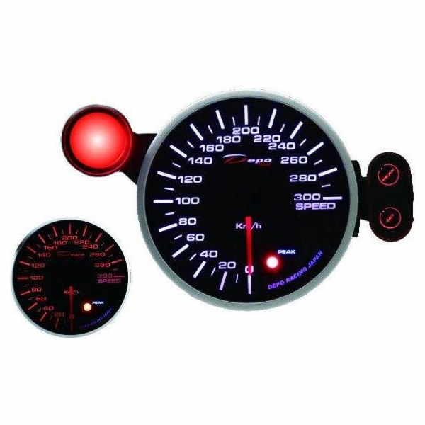 Rychloměr DRacing CLOCK DEPO řady PK 115mm