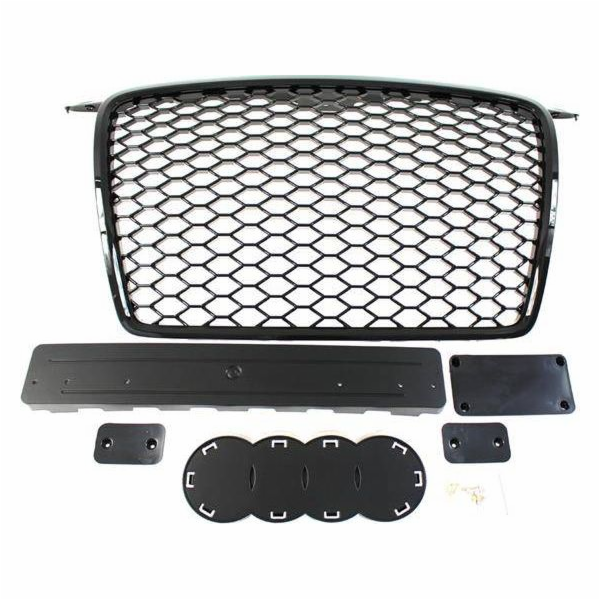 MTuning_F GRILL AUDI A3 8P RS-STYLE BRIGHT BLACK (05-09)